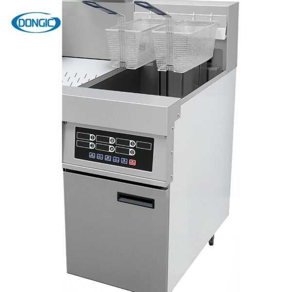 30L Two Tank Double Basket Timer Function Electric Deep Fryer