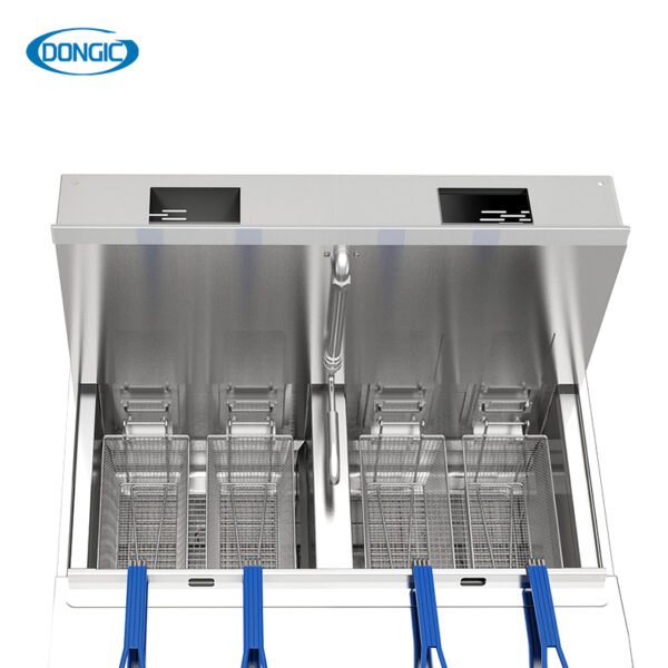 30% Faster Cooking 25% Oil Reduction 25L Gas Fryer