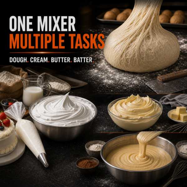 High-Speed 40QT Commercial Stand Mixer