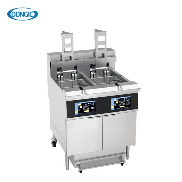 Oil Filtration Timer Touch Control Auto Lift Deep Fryer