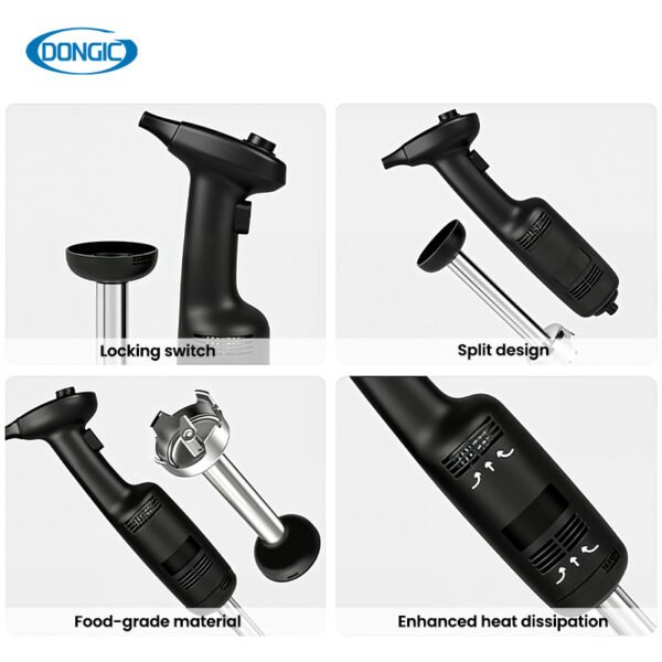 Ergonomic Handle Commercial Electric Immersion Blender