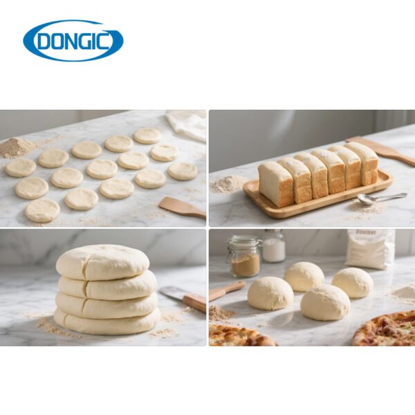 3 Electric Hydraulic Dough Dividing Machine Dough Portioner