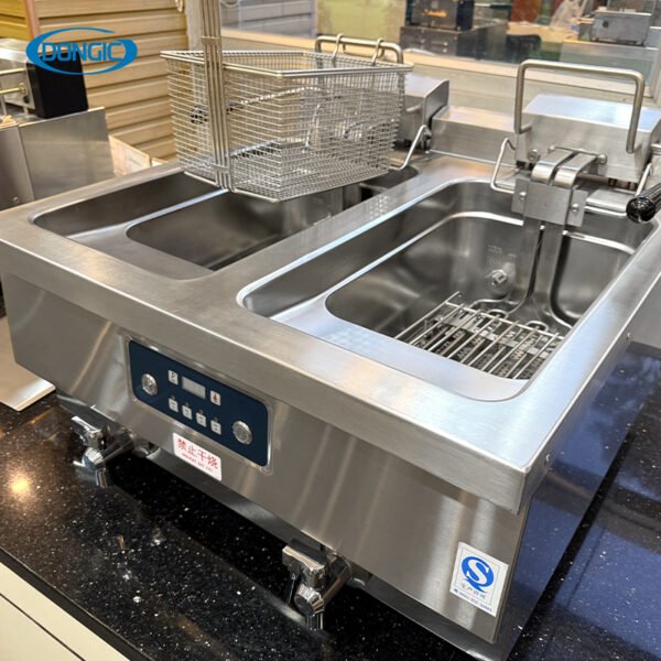 Flat-bar Heating Element Electric Deep Fryers