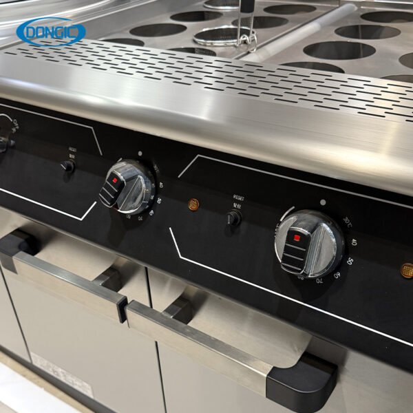 Jet-Flow Design 8/16 Basket Electric Noodle Cooker Stove Range