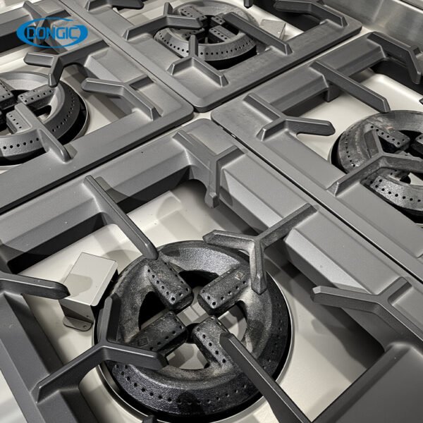 4 Burner Gas Fired Cooking Clay Pot Stove with Gas Oven