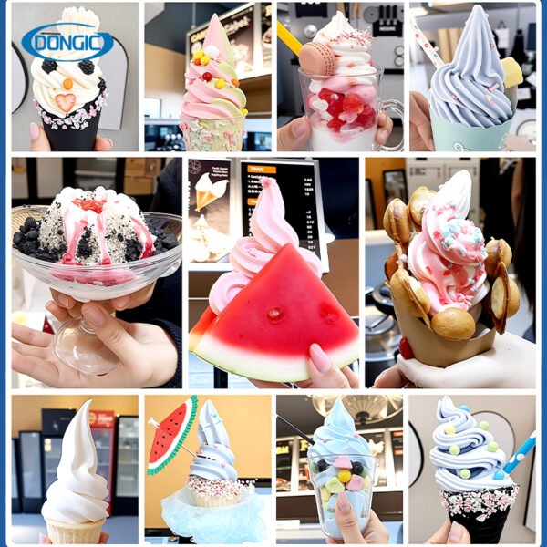 Commercial Soft Serve Ice Cream Maker