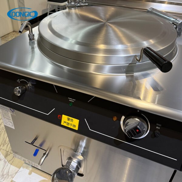 Commercial 100L/150L Electric Jacketed Pressure Soup Kettle
