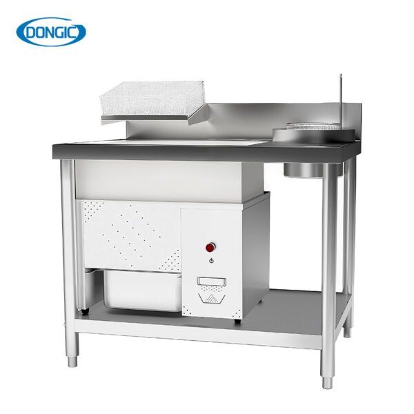 Automatic Electric Breading Table Vertical Fried Chicken Equipment