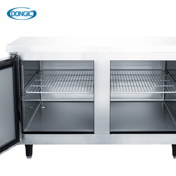 Commercial Forced Air Undercounter Solid Door Freezer