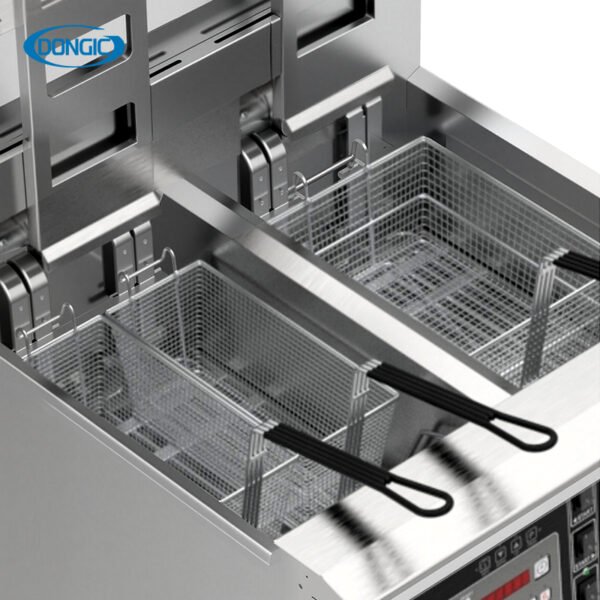 Auto Lift 15L Dual Cylinder Fryer