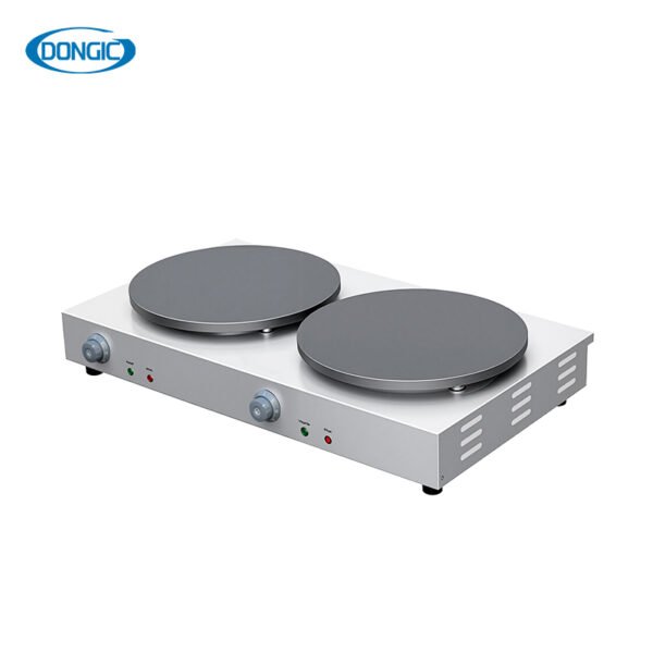 4 Commercial Cast Iron Pancake Crepe Maker
