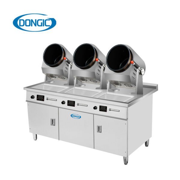 Commercial Kitchen Automatic Food Cooking Stir Fry Machine