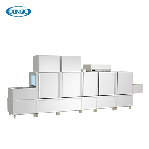 4 Commercial Single-tank Conveyor Dishwasher