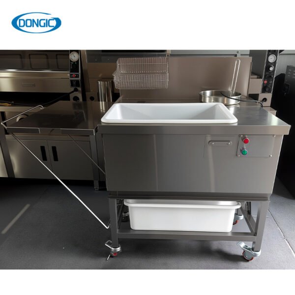Electric Chicken Breader Powder Coating Machine