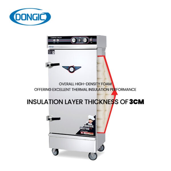 4 Fully Automatic One-button Activation Commercial Steam Cabinet