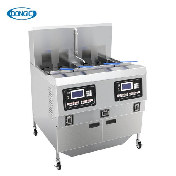 Oil Filtration High Volume Food Truck Gas Fryer