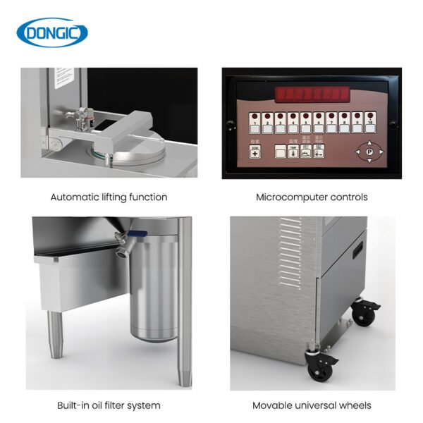 Heavy Duty Electric Round Pressure Fryer