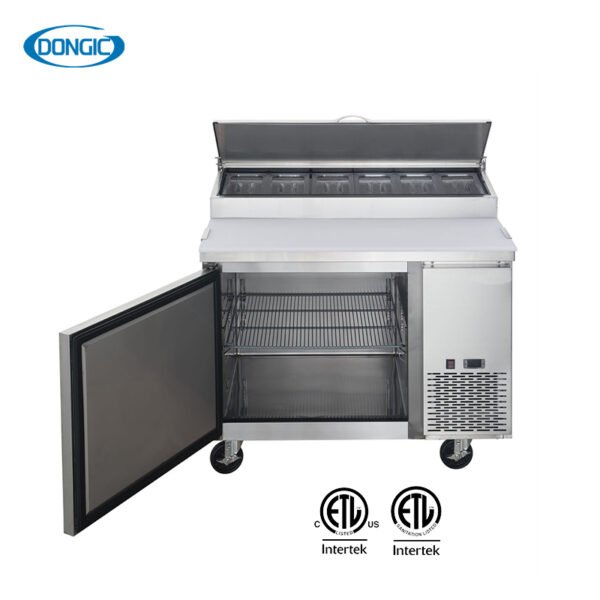 442 Commercial Forced Air Refrigeration Deeper Food Storage Salad Prep Table Refrigerators