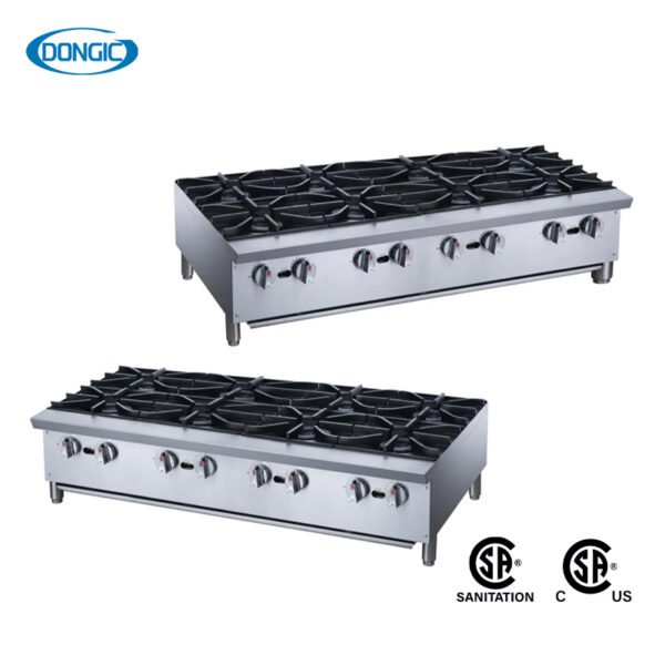 482 Gas 6/8 Burners Top Cooktop Stove