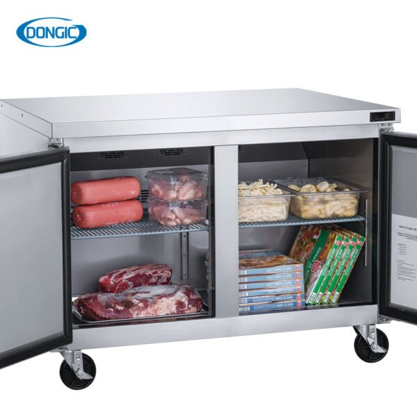 Undercounter Refrigerators with Multi Drawers Solid Doors