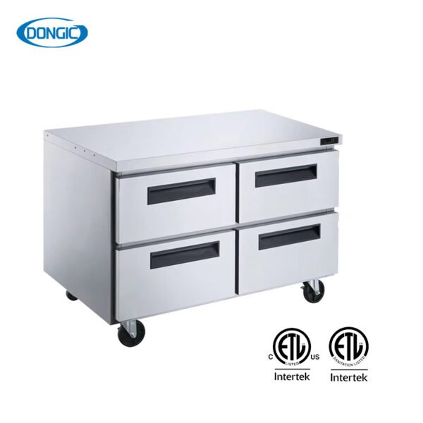Undercounter Refrigerators with Multi Drawers Solid Doors