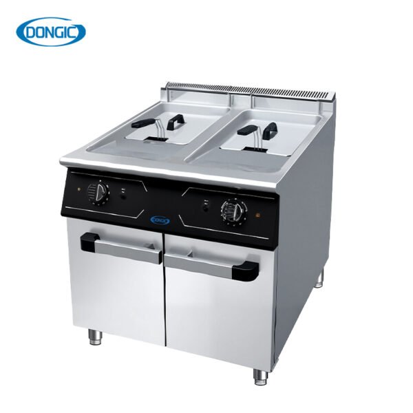 700/900 Full Stainless Steel 20/40L Vertical Gas/Electric Fryer