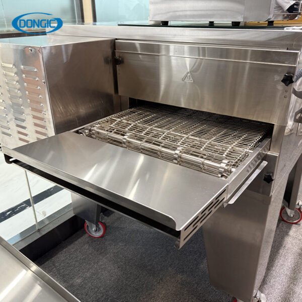 Electric Frozen Pizza Cooking Belt Oven