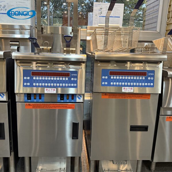 Auto Lift Electric Deep Fryer with Oil Filtration System