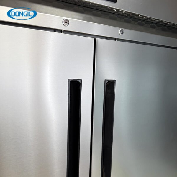 5 304 Stainless Steel 4 Doors Upright Freezer