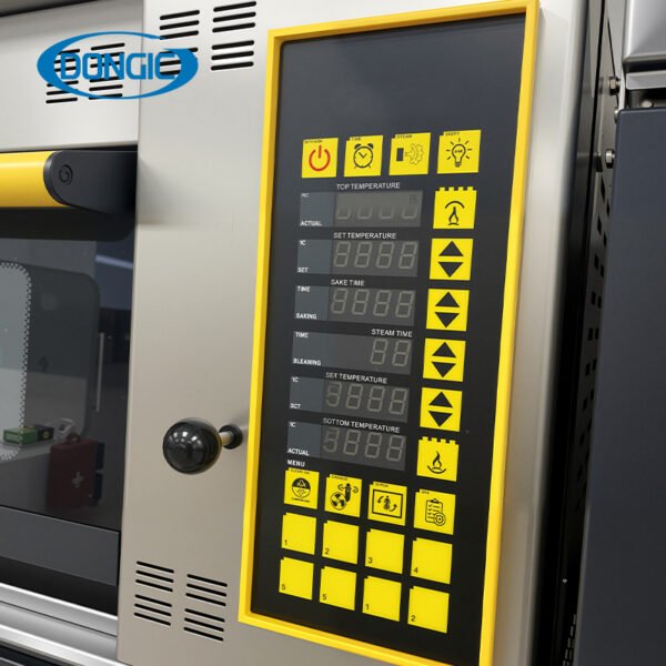 5 3-Deck 6/9-Tray Touchscreen Commercial Electric Oven