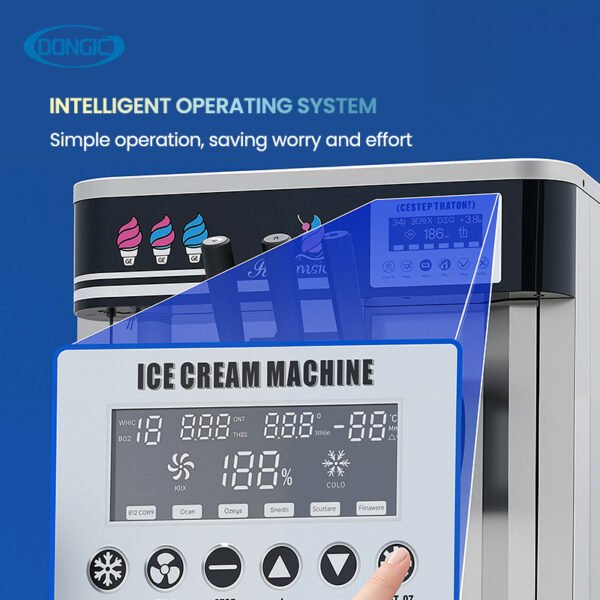 Commercial Soft Serve Ice Cream Maker
