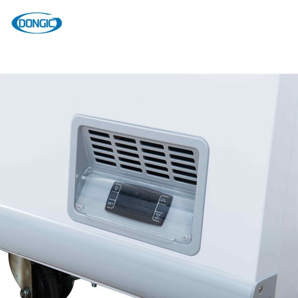 5 Glass Top Fan Cooling Freezing Chilling System Chest Freezers