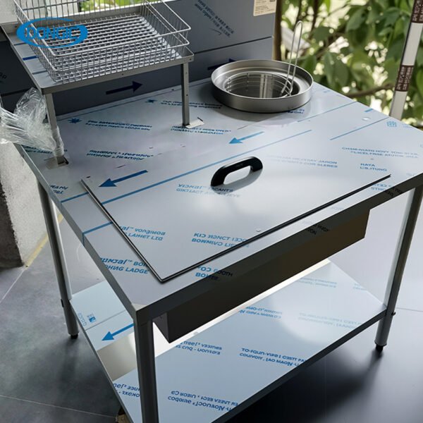 Single/Double Pan Bread Fast Food Breading Station