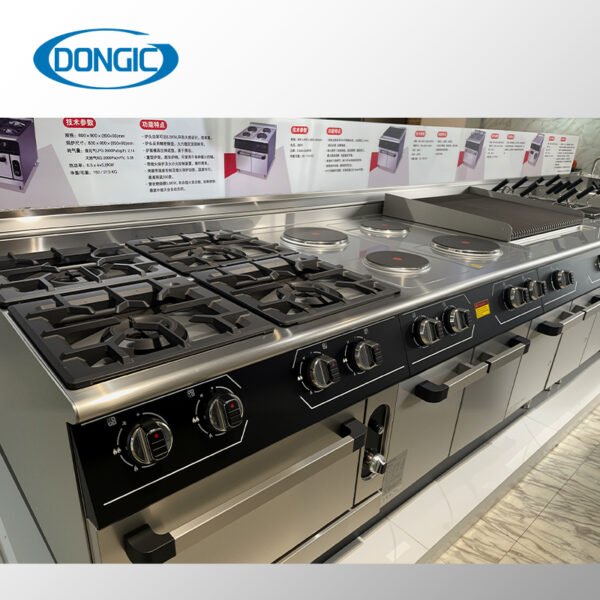 700 Series Certified Gas Grill Stove Range