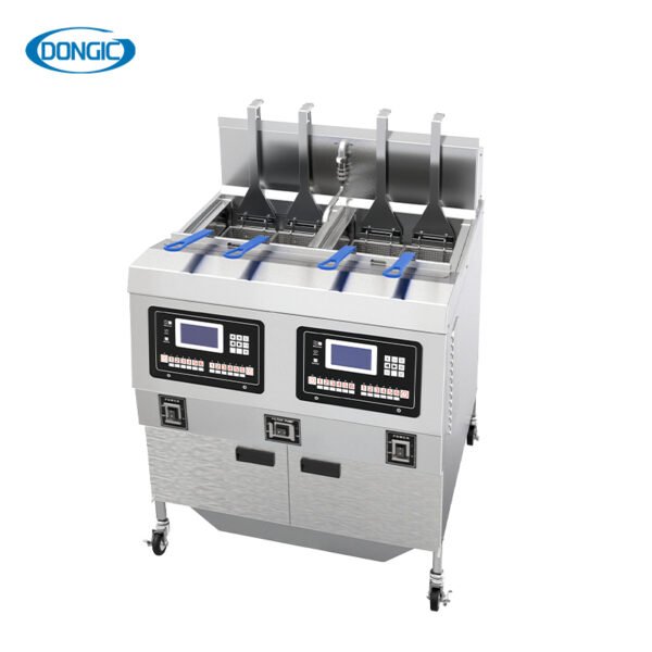 Oil Filtration Automatic Electric Commercial Deep Fryer