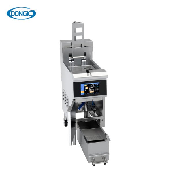 Oil Filtration Timer Touch Control Auto Lift Deep Fryer