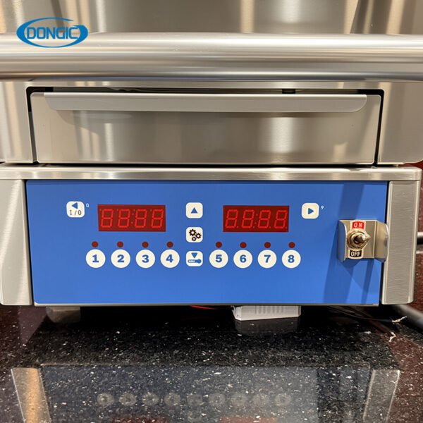 Electric Tabletop All Flat Griddle Clamshell for QSR Kitchen