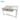 Two Layers Stainless Steel Kitchen Regular Work Table with Back Splash