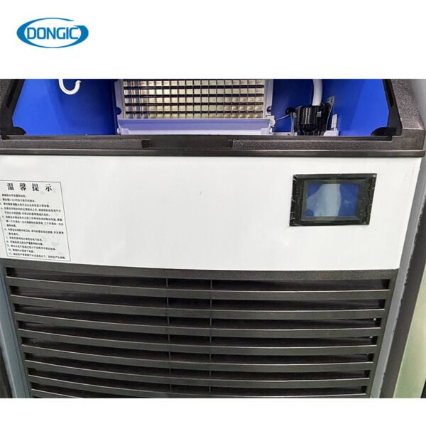 6 Commercial One-Button Clean Cubic Ice Maker