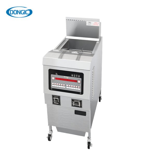 Dual Cylinder Electric Basket Ventless Deep Fat Fryer