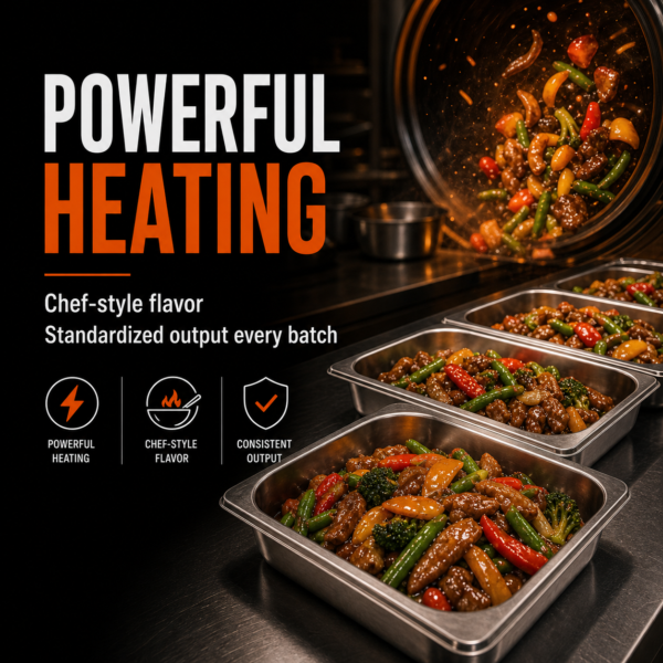 Gas Electric Commercial Kitchen Automatic Stir Fry Cooker