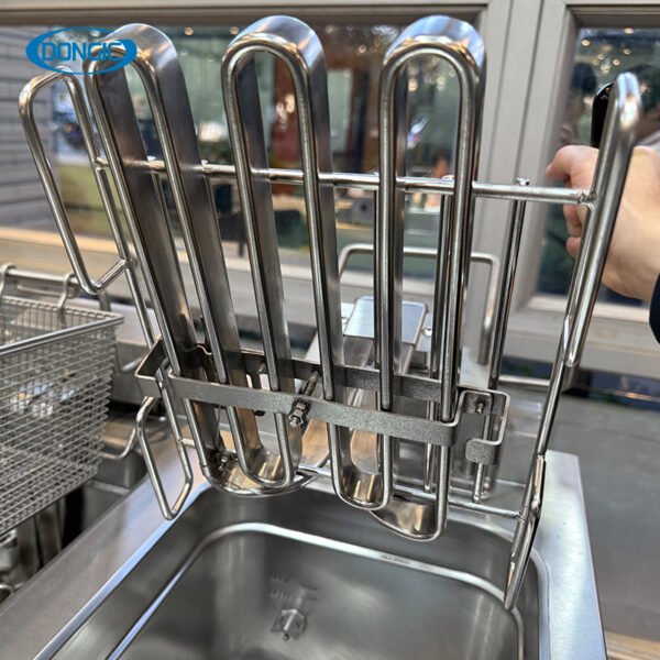 Flat-bar Heating Element Electric Deep Fryers