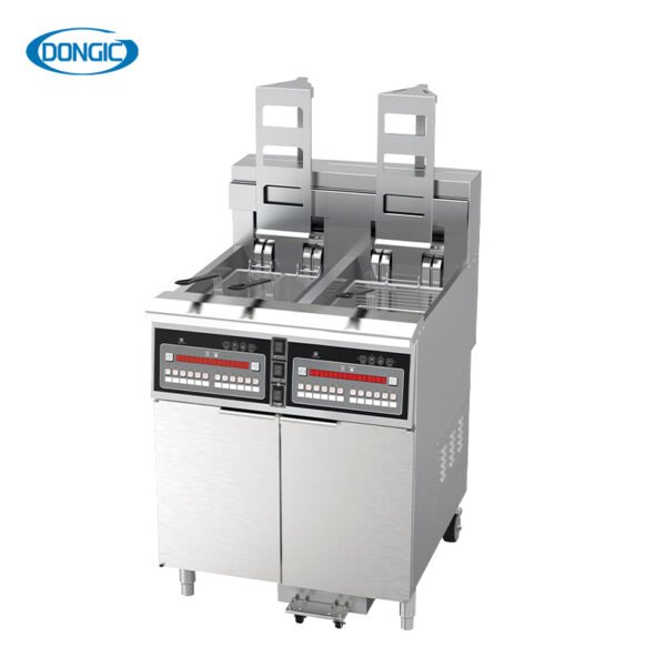 Auto Lift 15L Dual Cylinder Fryer