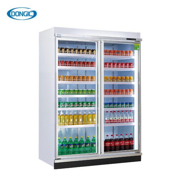 6 Air Cooler Glass Door Display Freezer/Refrigerator