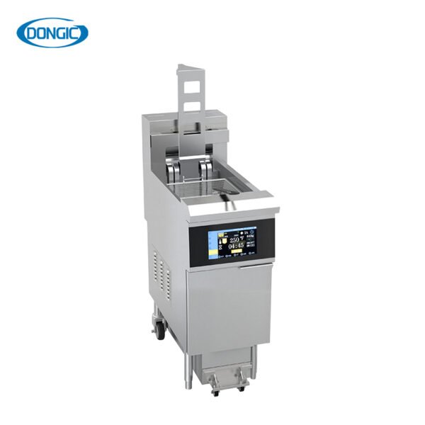 Oil Filtration Timer Touch Control Auto Lift Deep Fryer
