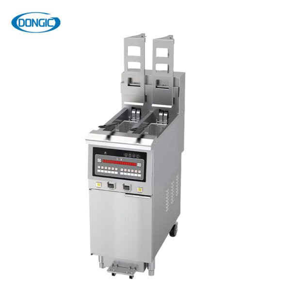 Auto Lift 15L Dual Cylinder Fryer