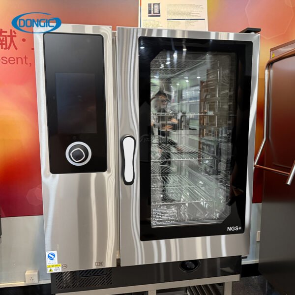 7 10-Tray 1/1 GNP Commercial Combi Steam Oven
