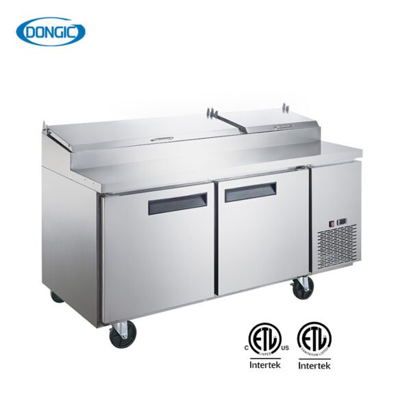 701 Commercial Forced Air Refrigeration Deeper Food Storage Salad Prep Table Refrigerators