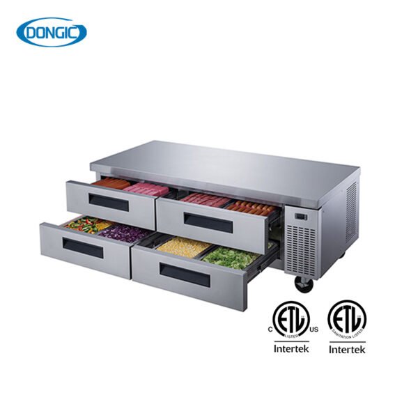 721 110V Auto Defrost Function Commercial Drawers Chef Bases