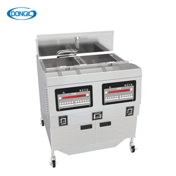 30% Faster Cooking 25% Oil Reduction 25L Gas Fryer